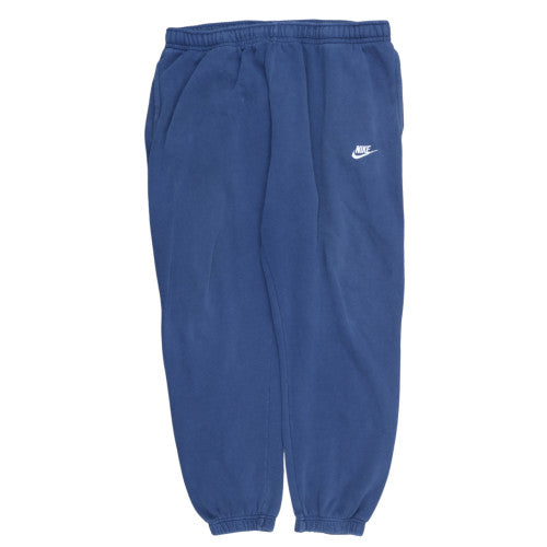 Nike Men's Blue 2XL Fleece Sweatpants Tapered Fit Casual