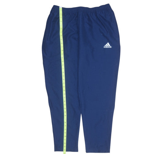Adidas Men’s Blue Track Pants L Woven Quick Dry Sportswear