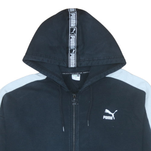 Additional view of Puma Men's Black Full Zip Hoodie L Sportswear Fleece
