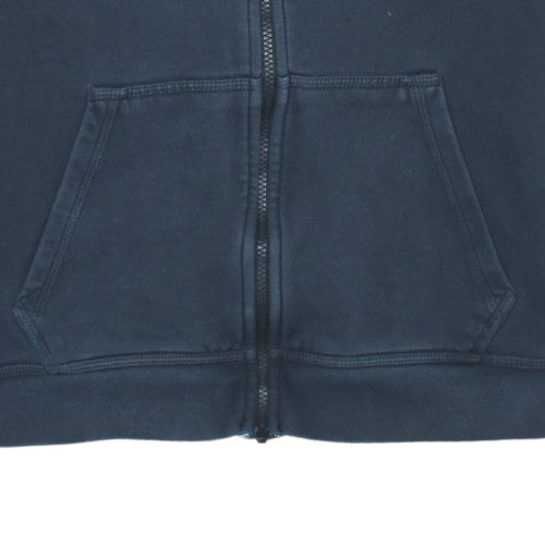 Nike Men's Blue Full Zip Fleece Hoodie Size L Regular Fit
