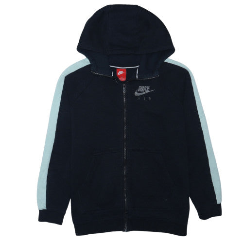 Nike Men's Black Full Zip Hoodie M Sports Fleece Sweatshirt