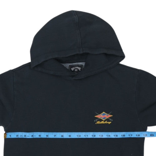 Billabong Men's Black XS Pullover Hoodie with Logo Graphic
