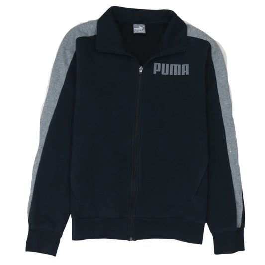 Puma Men's Black Full Zip Sweatshirt Size S Sports Track Top