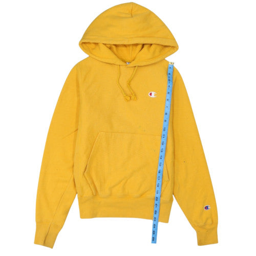 Champion Men's Yellow XS Reverse Weave Pullover Hoodie
