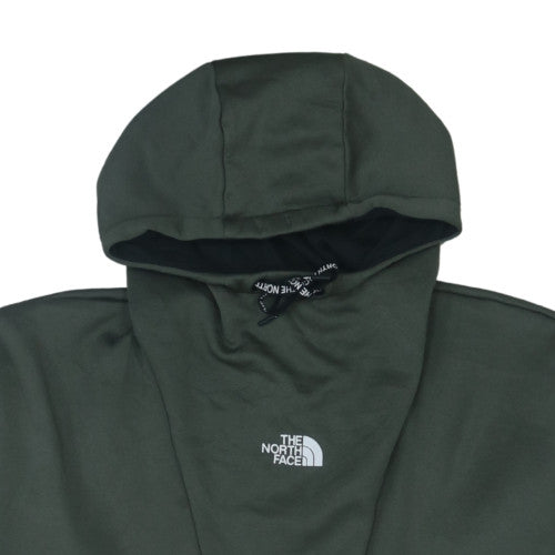The North Face Men's Green Pullover Hoodie XL Outdoor Fleece