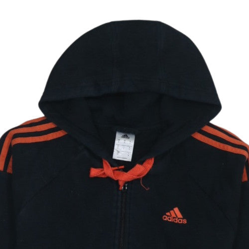 Additional view of adidas Men's Black Full Zip Hoodie S Sports Fleece Jacket