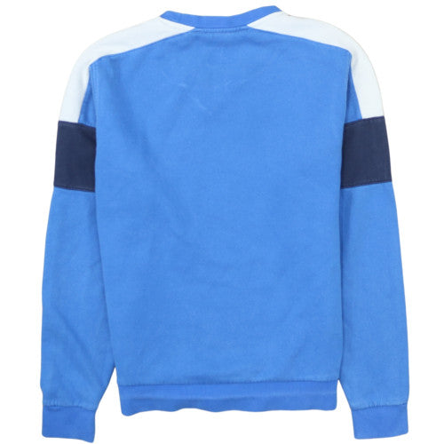 Lacoste Sport Men's Blue Crew Neck Long Sleeve Pullover Sweatshirt - Size S