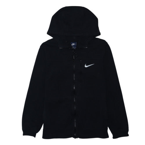 Nike Mens Black M Full Zip Hoodie Sweatshirt Logo Sportswear