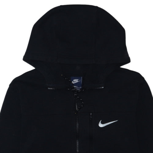 Nike Mens Black M Full Zip Hoodie Sweatshirt Logo Sportswear