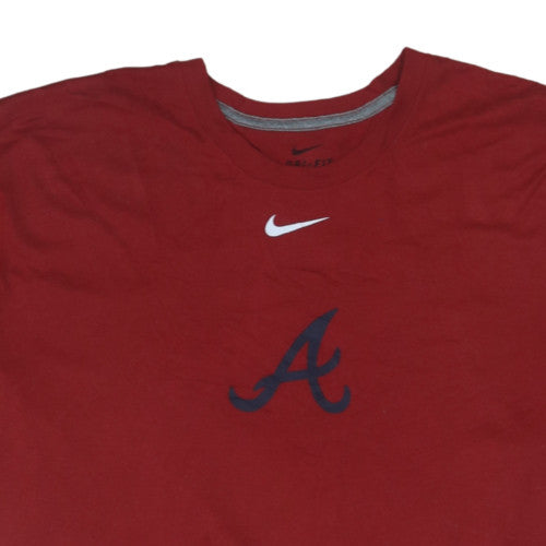 Nike Men's Red Dri-FIT 2XL Sports Crew Neck Short Sleeve T-Shirt