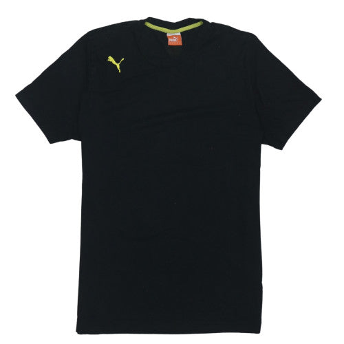 Puma Men's Black Short Sleeve Sports T-Shirt Size L