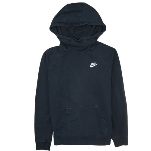 Nike Men’s Black Pullover Hoodie Medium Fleece Sportswear