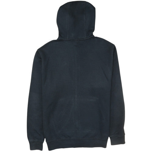 Nike Men's Black Full Zip Hoodie L Fleece Regular Fit