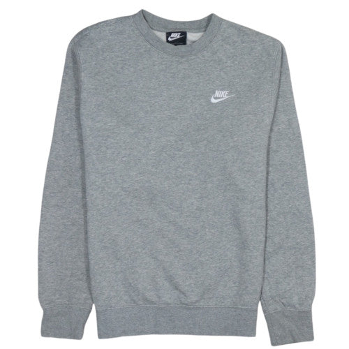 Nike Men's Grey XS Pullover Sweatshirt Crew Neck Sportswear