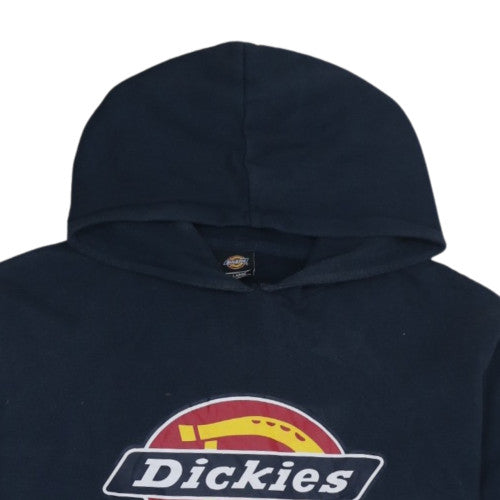 Dickies Men's Blue XL Pullover Hoodie with Logo Graphic Print