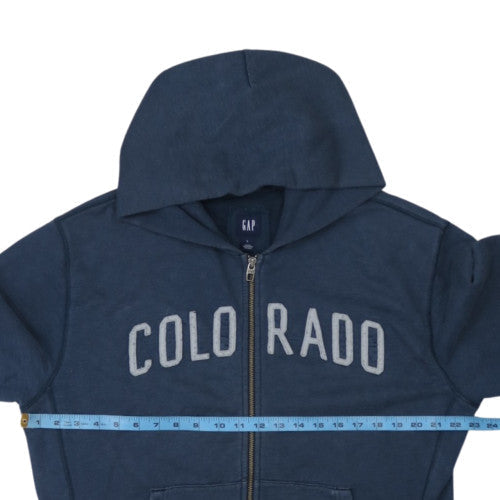 GAP Men's Blue Colorado Full Zip Hoodie Size L