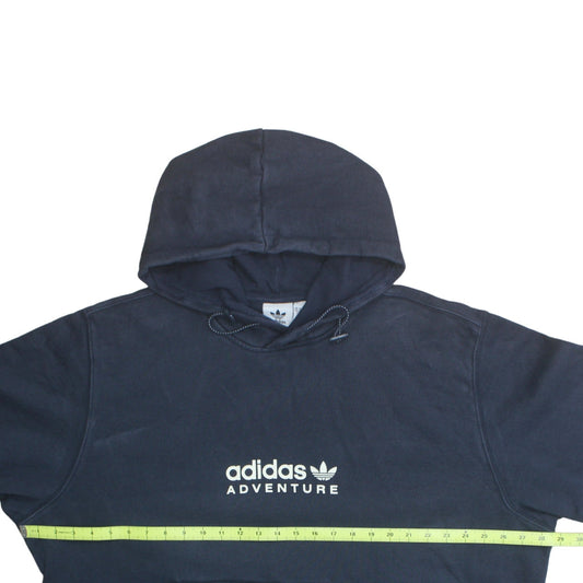adidas Men’s Blue Adventure Pullover Hoodie Size L