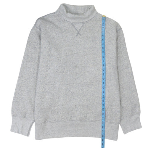 Polo Ralph Lauren Men’s Grey 2XL Mock Neck Fleece Sweatshirt