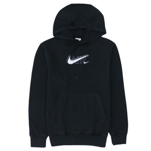 Nike Men’s Black Pullover Hoodie S Graphic Fleece Sweatshirt