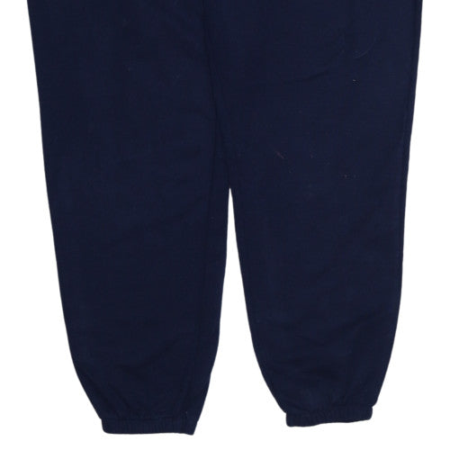 GAP Men’s Blue Fleece Jogger Sweatpants L Regular Fit Drawstring