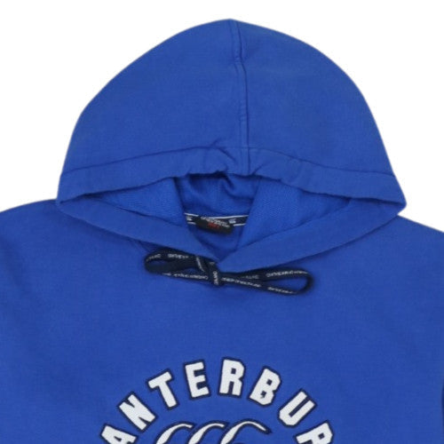 Canterbury Men's Blue L Pullover Hoodie Rugby Sportswear