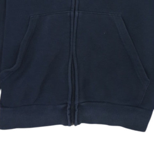 Additional view of Adidas Men's Blue Full Zip Hoodie M Sportswear Sweatshirt