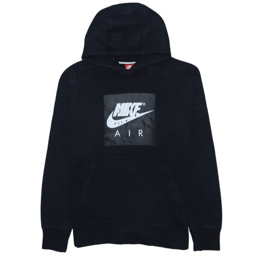 Nike Mens Black Pullover Hoodie S Regular Fit Fleece Sportswear
