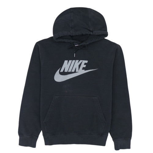 Nike Men's Black Pullover Hoodie Medium Logo Sportswear
