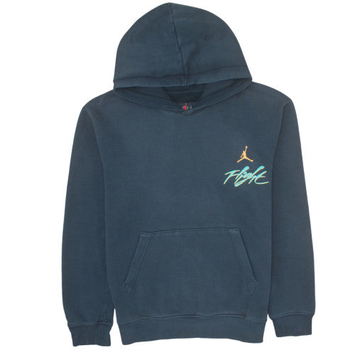 Nike Men's Blue Pullover Hoodie S Regular Fit Fleece Sportswear