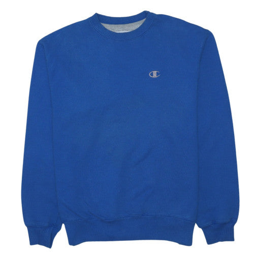 Champion Men's Blue Crew Neck Pullover Sweatshirt Size M