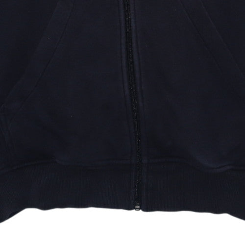 Billabong Men's Black Full Zip Hoodie Size L Regular Fit Cotton Blend