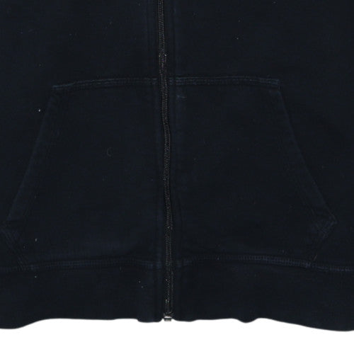 Additional view of Nike boys’ black full zip hoodie xl 13-15 years fleece sportswear