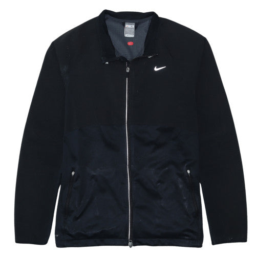 Nike Men's Black XL Fit Storm Track Jacket Full Zip Activewear