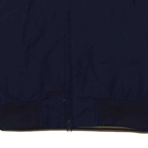 Fred Perry Men's Blue M Track Jacket Lightweight Casual Zip-Up