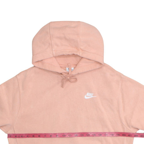 Nike Women’s Pink Pullover Hoodie Small Fleece Lined Casual