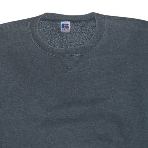 Russell Athletic Men's Grey XL Fleece Pullover Sweatshirt Vintage