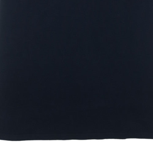 Tommy Hilfiger Men's Navy Henley Short Sleeve T-Shirt XL Cotton