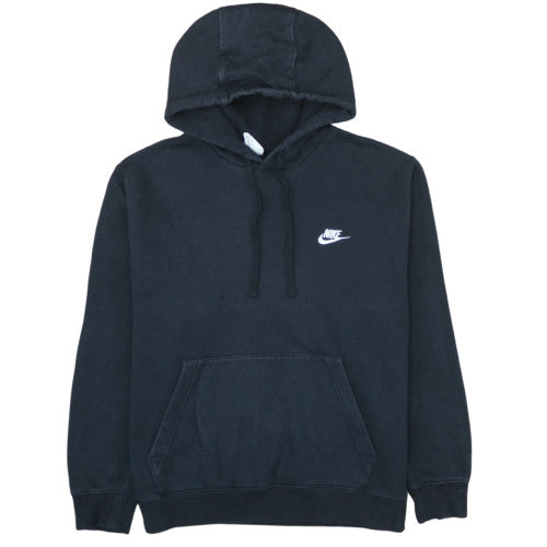 Nike Men's Black Pullover Hoodie L Fleece Sportswear