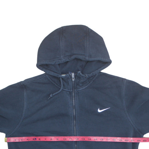 Nike Men's Blue Full Zip Fleece Hoodie Size L Regular Fit