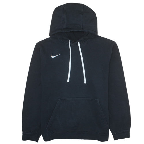 Nike Men's Black XL Pullover Hoodie Cotton Blend Athletic Style