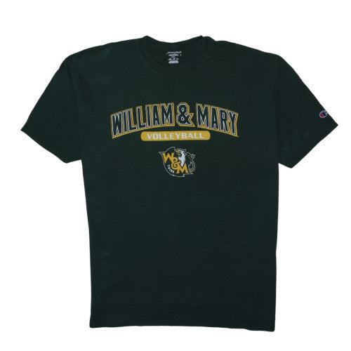 Champion Men’s Green William & Mary Volleyball Graphic 2XL T-Shirt