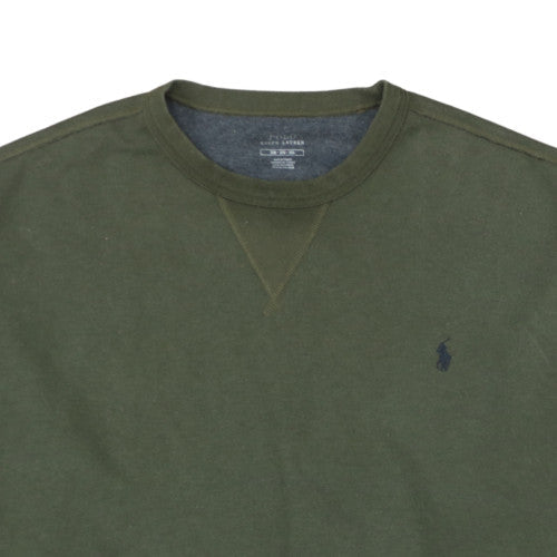 Polo Ralph Lauren Men's Green 3XL Pullover Crew Neck Sweatshirt