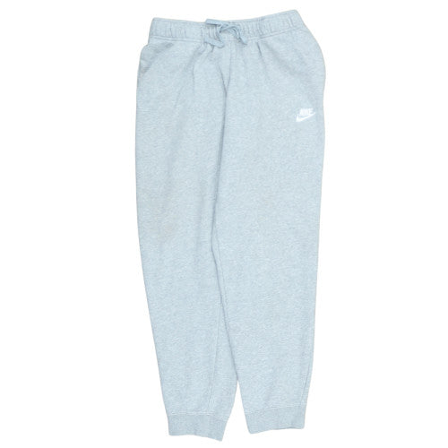 Nike Men's Grey Fleece Cuffed Sweatpants M Regular Fit
