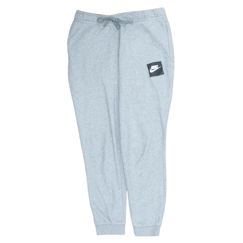 Nike Men’s Grey Fleece Jogger Sweatpants S Regular Fit