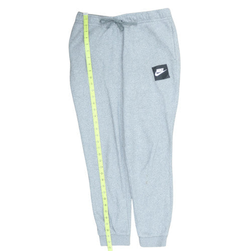 Nike Men’s Grey Fleece Jogger Sweatpants S Regular Fit