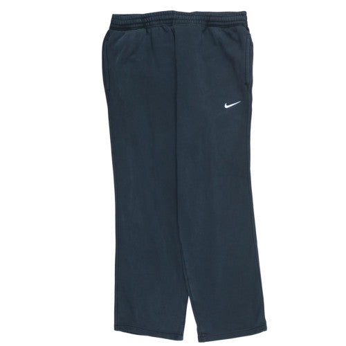 Nike Men's Black XL Fleece Sweatpants with Elastic Waist