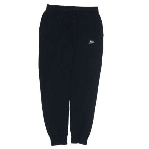Nike Men's Black Small Fleece Sweatpants Tapered Fit