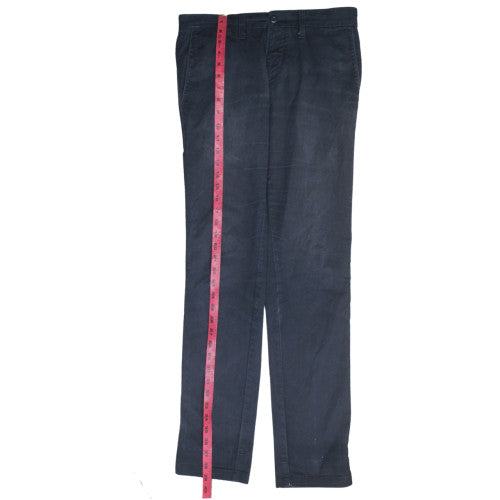 Carhartt WIP Men's Navy Chino Trousers Size 30x32 Cotton Blend