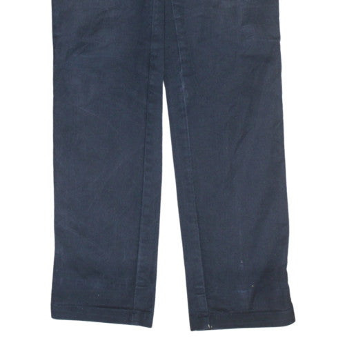 Carhartt WIP Men's Navy Chino Trousers Size 30x32 Cotton Blend