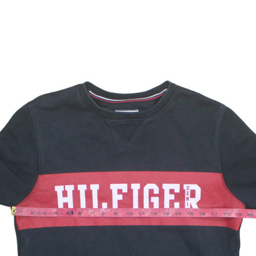 Tommy Hilfiger Men’s Blue Sweater S Crew Neck Pullover Sweatshirt